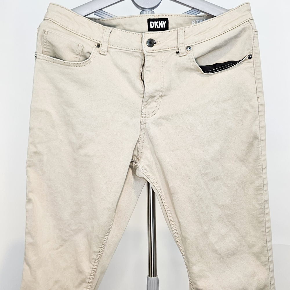 DKNY Beige Casual Pants
